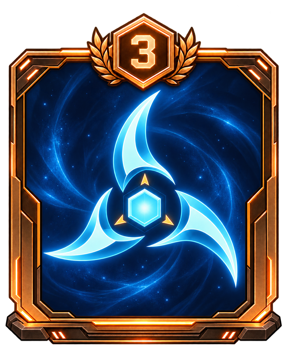Rank frame 3